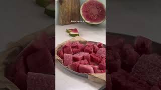 How to make Watermelon Sorbet Using Your Slow Juicer [upl. by Sevein]