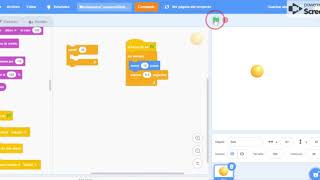 Scratch lección 05 Movimiento constante y rebote [upl. by Gnuh]