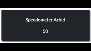 ICSim Speedometer ArbId [upl. by Broddy]