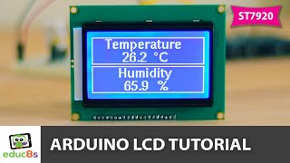 Arduino LCD Tutorial ST7920 [upl. by Cynera]