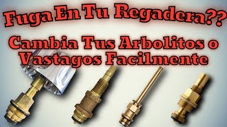 🔴Como cambiar vastagos o árboles de regadera muy sencillo￼🚿 [upl. by Malkah597]