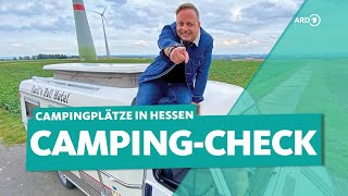 CampingCheck Mit dem Wohnmobil zu Campingplätzen in Hessen  ARD Reisen [upl. by Vasiliki729]