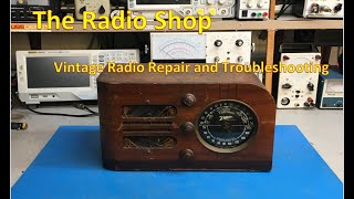 250 Vintage Radio Repair and Troubleshooting Zenith 6D219 [upl. by Notsecnirp]