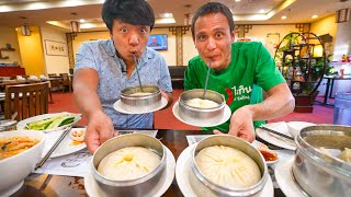 HeadSized DUMPLINGS 🥟 Chinese FOOD TOUR with Mike Chen [upl. by Htenek]