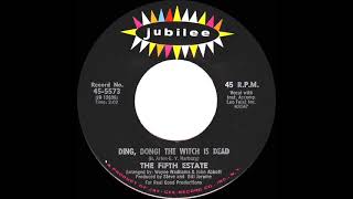 1967 HITS ARCHIVE Ding Dong The Witch Is Dead  Fifth Estate mono 45 [upl. by Eisdnil]