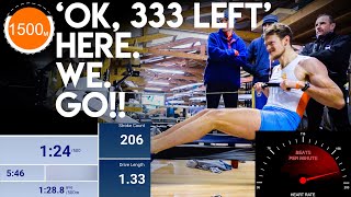 Cameron Buchan 554 2km ERG TEST  Real Time Tips [upl. by Nanny329]