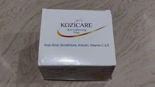 Kozicare skin whitening soap buy from amazon [upl. by Nosrak]