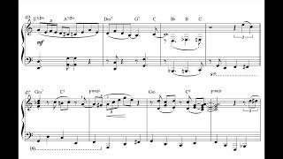 Santa Claus is Comin to Town Arranged for solo piano with music sheet [upl. by Joya]