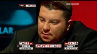 Tom Dwan Durrrr 400k 72 bluff Full Tilt Durrrr Million Dollar Challenge [upl. by Chao]