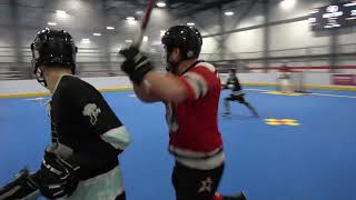 NBHL ALL IN vs STAKKCA Dek Ball Hockey Balle 4K NATIONAL BALL HOCKEY LEAGUE NBHL  NBHLCANADACOM [upl. by Ellary952]