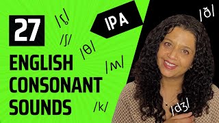 How To Perfectly Pronounce 27 English Consonants  Easy IPA Guide amp Free PDF  Bakul Soman [upl. by Onidranreb403]