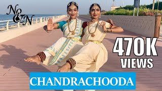 Chandrachooda  Mahashivratri Special  Bharatanatyam Dance Choreography  Nidhi amp Neha [upl. by Auginahs]