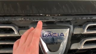 PKW Motorhaube öffnen und schließen Renault Dacia Duster Anleitung [upl. by Ettenawtna]