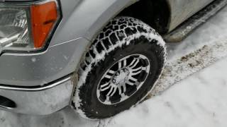 Falken Wildpeak AT3W SNOW review on F150 [upl. by Yrod]