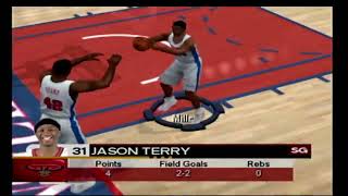 NBA 2K3 Clippers vs Hawks [upl. by Michaeline198]