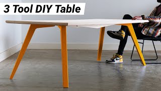 DIY Dining Table  Full Plans  Free [upl. by Enilraep]