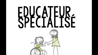 DRAW MY JOB  Educateur spécialisé [upl. by Ahsinert]