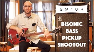 Serek Basses  BiSonic Bass Pickup Comparison Guild BS1 vs Curtis Novak BSDS w Coil Tap [upl. by Acker]