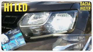 Duster Uzun Far Ampulü Nasıl Değiştirilir  H1 LED Dönüşüm  Inwells XTreme [upl. by Nalyr]