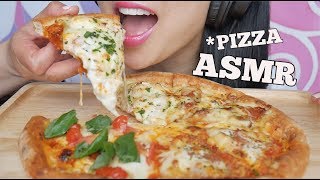 ASMR PIZZA EATING SOUNDS  SASASMR [upl. by Hannus]