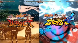 NEW Obito x Kakashi Black Zetsu  Moveset New Ultimate  Naruto Ultimate Ninja Storm 4 PPSSPP [upl. by Etty]