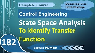 State Space Analysis to Determine Transfer Function [upl. by Atalya]