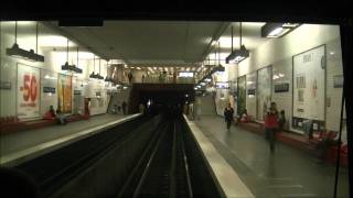 Ligne 13 du métro de Paris  La Fourche  AsnièresGLes Courtilles Quatrième partie HD [upl. by Dobson747]