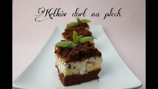 Krtkovy řezy  Krtkův dort na plech  Dvě v troubě  CZSK HD recipe [upl. by Hakeber625]