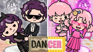 Rich and Poor Dance Couple  Toca Life Story Toca Boca [upl. by Neyr]