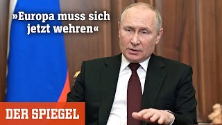 Eskalation im Donbass »Europa muss sich jetzt wehren«  DER SPIEGEL [upl. by Shara221]