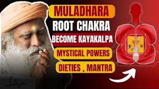 🛑Mystical Powers of MULADHARA  Root Chakra symbol  deity SignificanceDisease  sadhguru [upl. by Hike]