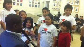 Anthony McGill Plays Mozart Clarinet Concerto for Corona Children [upl. by Nylikcaj486]