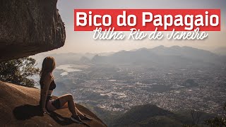 BICO DO PAPAGAIO como é a trilha na Floresta da Tijuca no RJ  onde fica a FENDA DO INFERNO [upl. by Acinorev654]