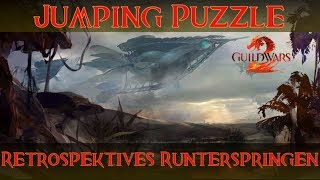 Guild Wars 2 Jumping Puzzle Retrospektives Runterspringen  Retrospective Runaround [upl. by Attolrahc]