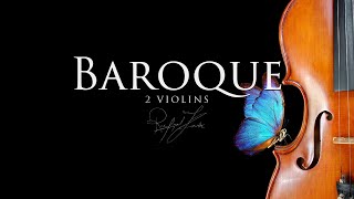 2 Baroque Violins  Inspiring Baroque Violin Solo Background Music for Videos  Rafael Krux [upl. by Acimaj]