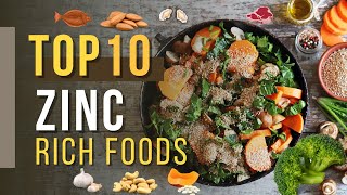 The Top 10 Best Zinc Rich Foods For A Healthy Life Boost Your Immune System [upl. by Vern]