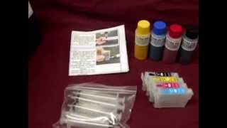 Ink Refill Kit For Epson Workforce WF3640 WF3620 Printer [upl. by Petronella221]