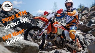 2020 KTM 250XC TPI Long Term 100 Hour Review [upl. by Ruberta]