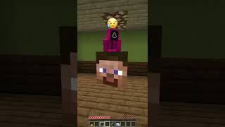 Ignoring School Rules vs Squid Game Emoji Reaction meme shorts minecraft [upl. by Ailimac]