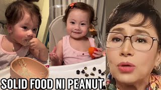 VILMA Santos May NAPANSIN sa PAGPAPAKAIN ni Jessy Mendiola ng SOLID FOOD Kay Baby Peanut 🥜 [upl. by Luedtke]