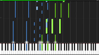 Undertale Main Theme  Undertale Piano Tutorial Synthesia [upl. by Annoled]