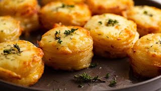 Mini Potato Dauphinoise Gratin Stacks [upl. by Mercorr402]