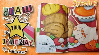 Draw Your Journal Bellamena  Episode 2 [upl. by Allista]