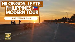 Philippines Tour  Visiting The Modern Hilongos Leyte  DriveWalk Tour  4K 60fps with captions [upl. by Hafeetal]