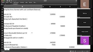 Accounting Process Adjusted trail Balance Ashadh 8  BBS 1st Year Account [upl. by Klinger]