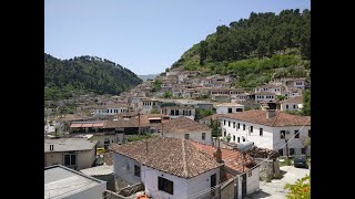 Muezzin call to prayer  Berat Albania [upl. by Kcirdderf]