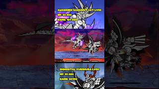 The Battle Cats Yukimura Vs Bahamut shotrs [upl. by Rehptsirhc]