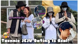 CONFIRMED V and Jennie Jeju Dating is Real taennie [upl. by Ylloj]