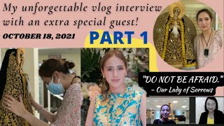 UNFORGETTABLE INTERVIEW WITH MRS NIÑA JOSEQUIAMBAO DO NOT BE AFRAID  PART 1 [upl. by Horn]