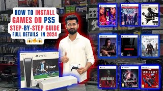 How to Install Games on PS5  StepbyStep Guide  Playstation 5 Games  Game On Shop [upl. by Rodenhouse]